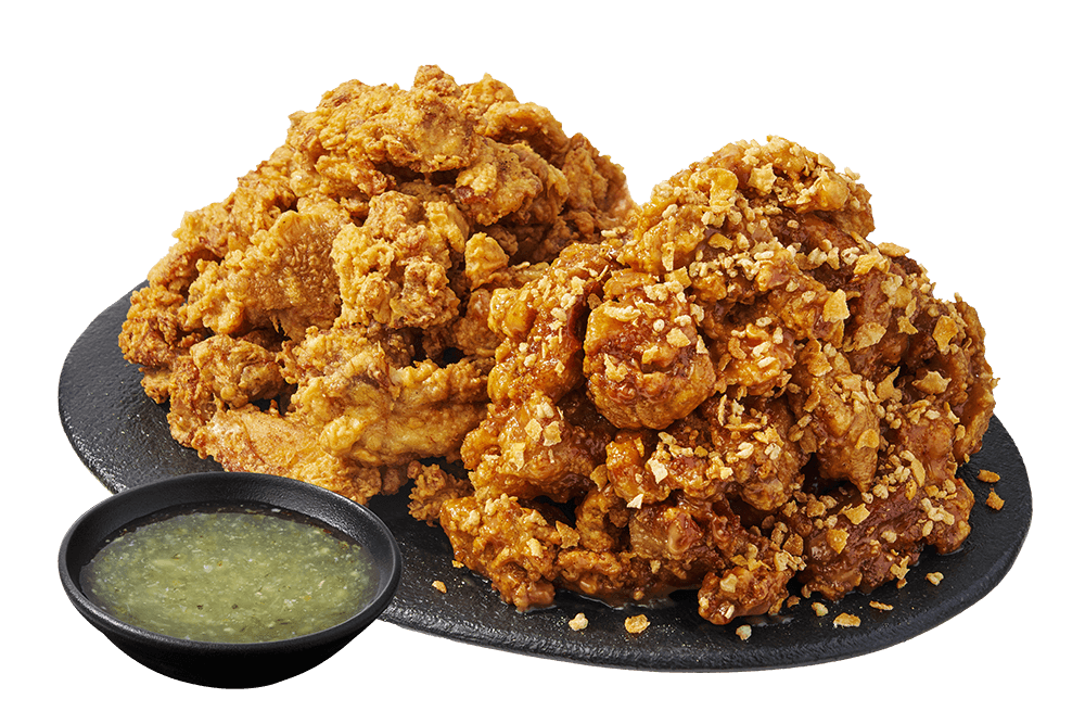 우도 땅콩 반반 치킨